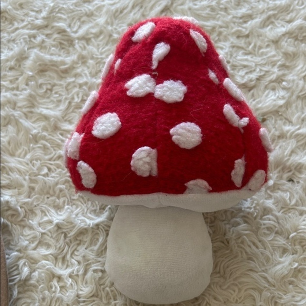 Red and‎ White Mushroom Plush